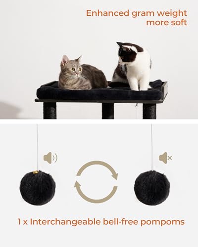 3-Tier Cat Tree Tower Condo with Sisal Scratching Posts K131