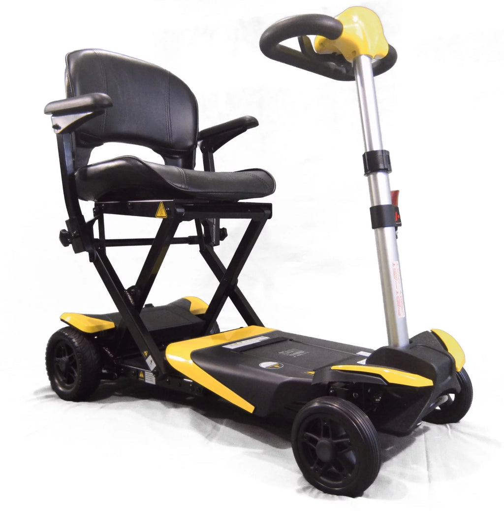 Black Electric Folding Mobility Scooter Q780