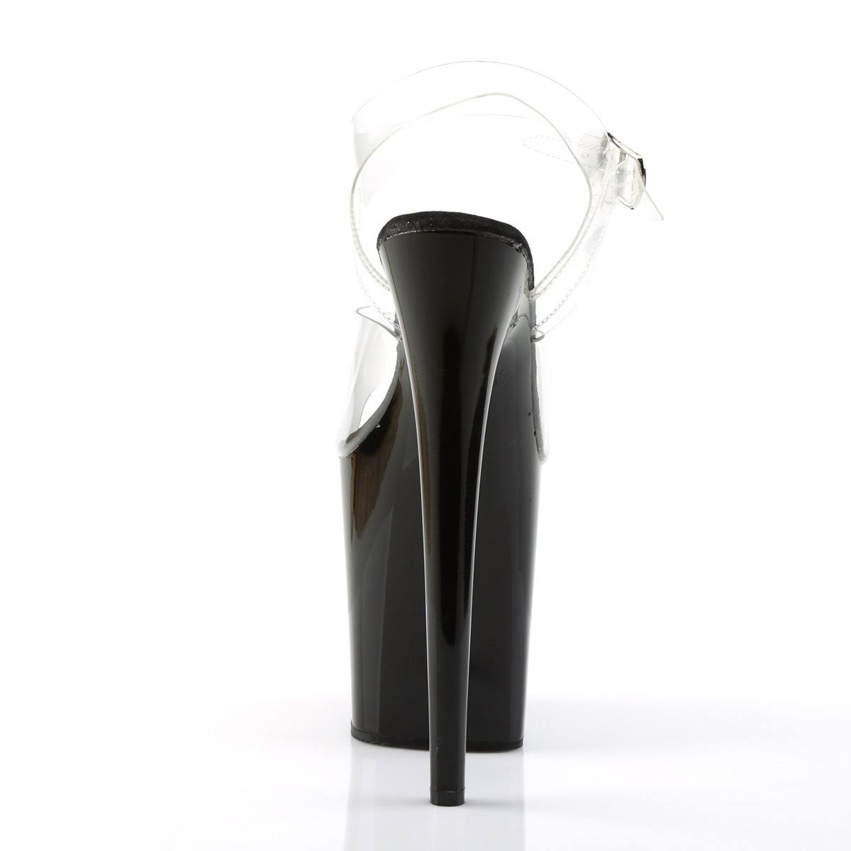 Silver Chrome Heel I8978