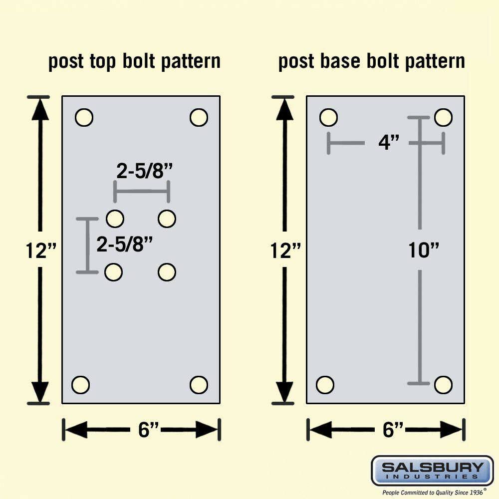 Black Bolt Mounted Standard Pedestal V112587