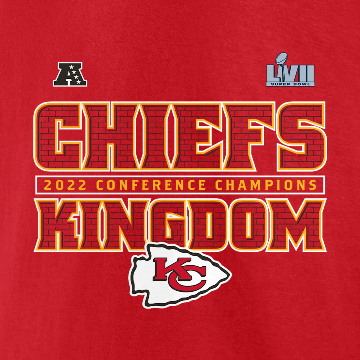 Red Kansas City Chiefs T-Shirt A625