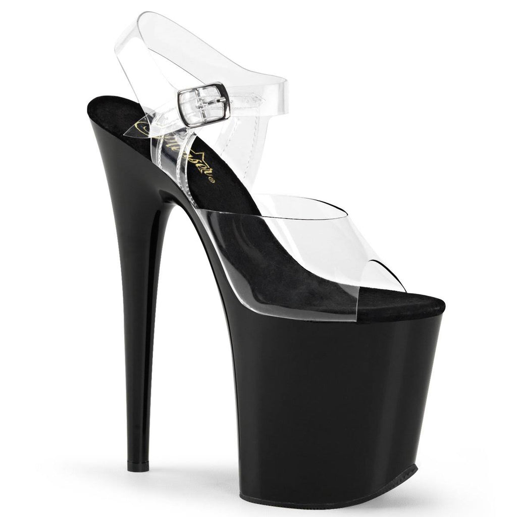 Silver Chrome Heel I8978