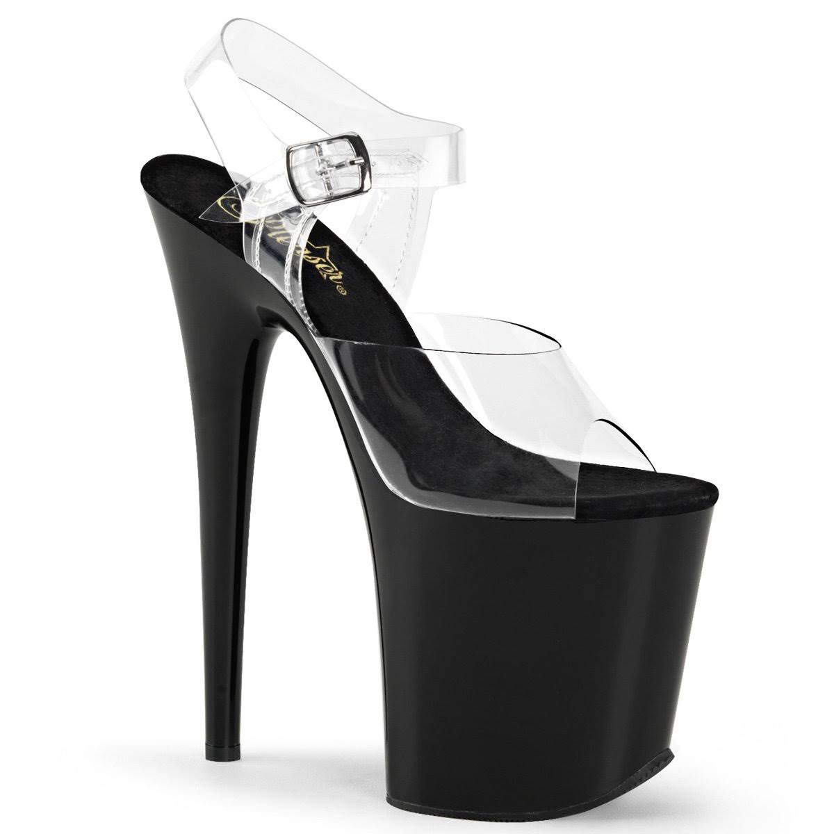Silver Chrome Heel I8978