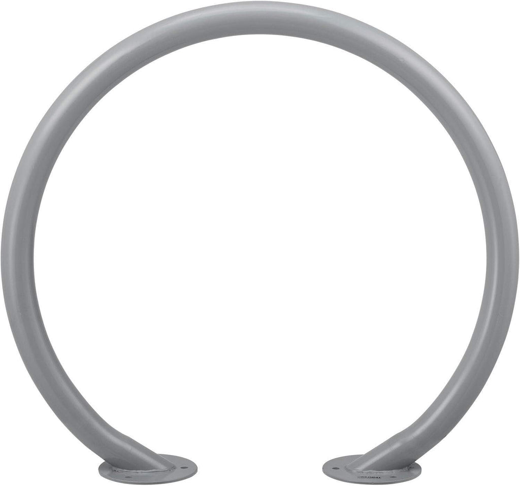 Black Flange Mount Bike Rack, 2 Bike Capacity O9796