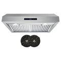 30 380 CFM Convertible Under Cabinet Range Hood with Digital Touch Controls F868527