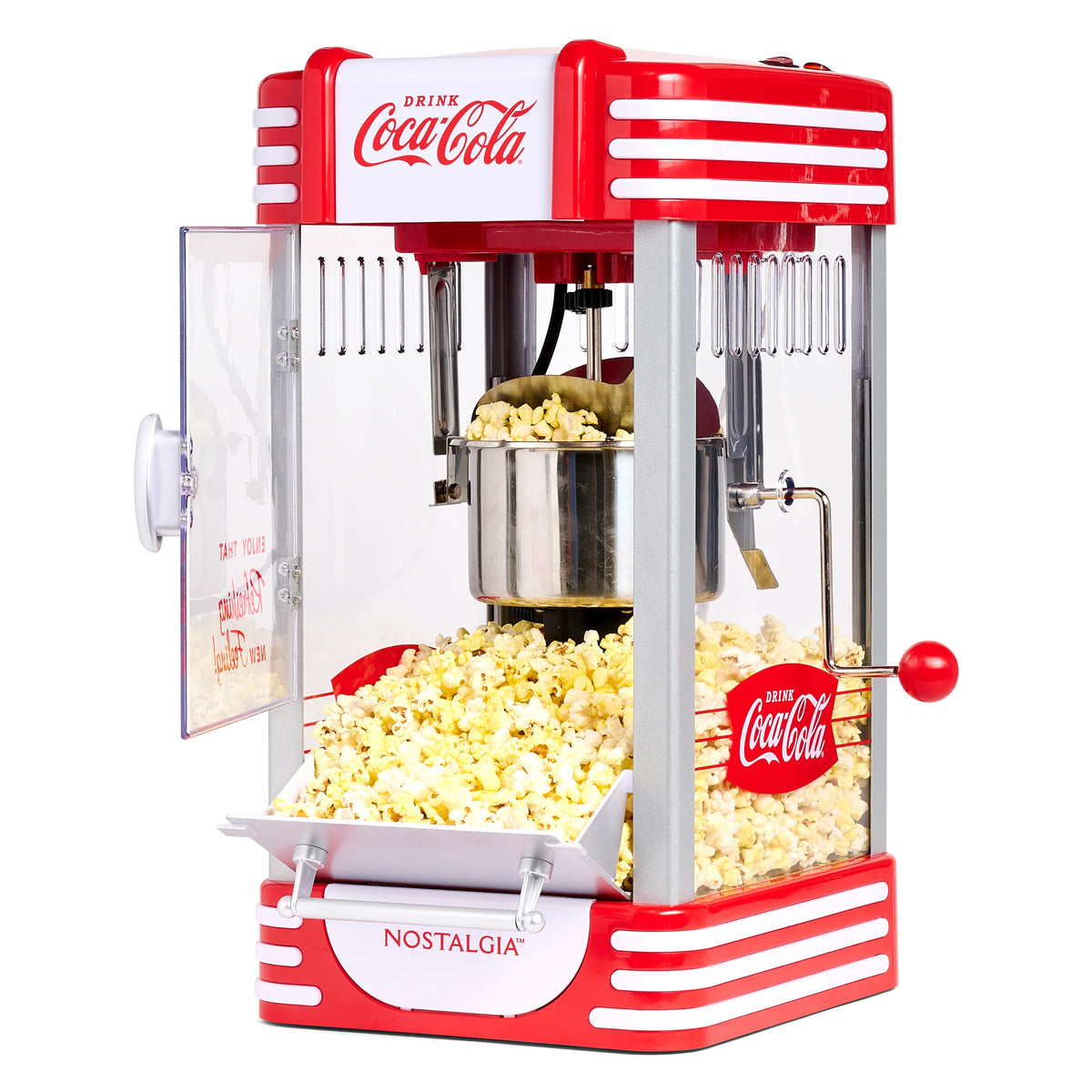 Red 2.5 oz Kettle Popcorn Maker A55392