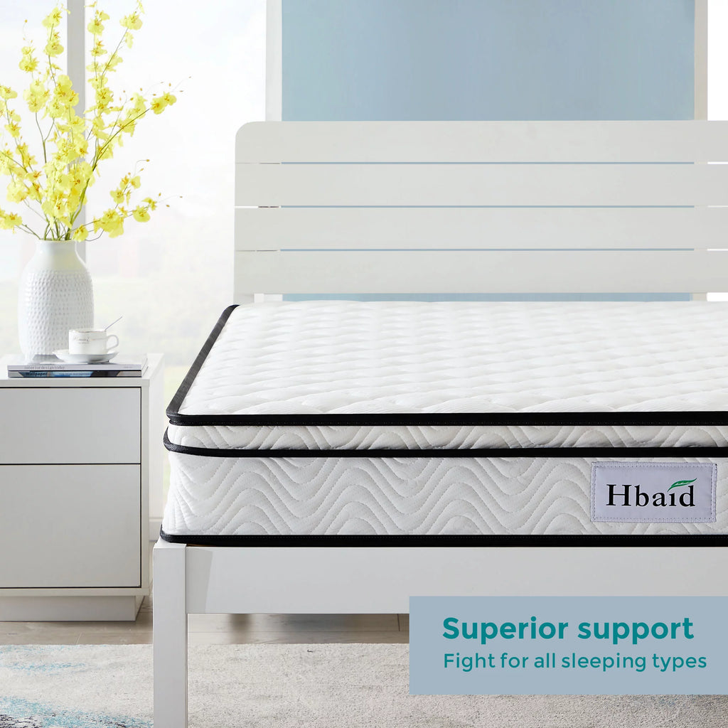 8 Inch Gel Memory Foam Hybrid Twin Mattress C671