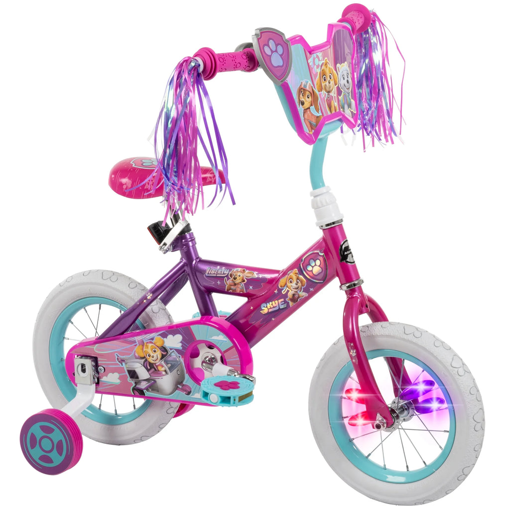 12-inch Girls' Training Wheel Bike B22608
